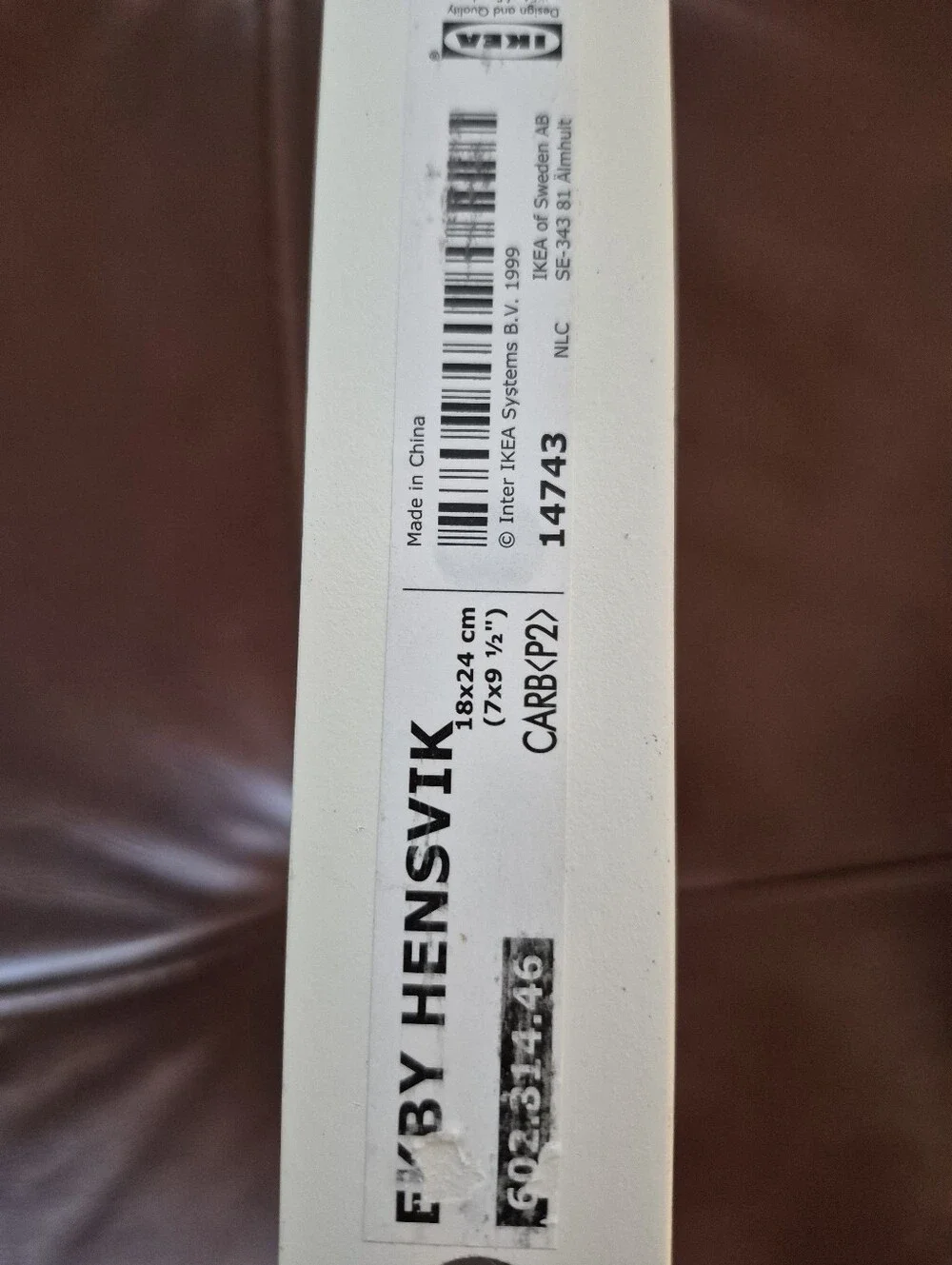 (2) IKEA Ekby Hensvik Wood Wall Bracket White
